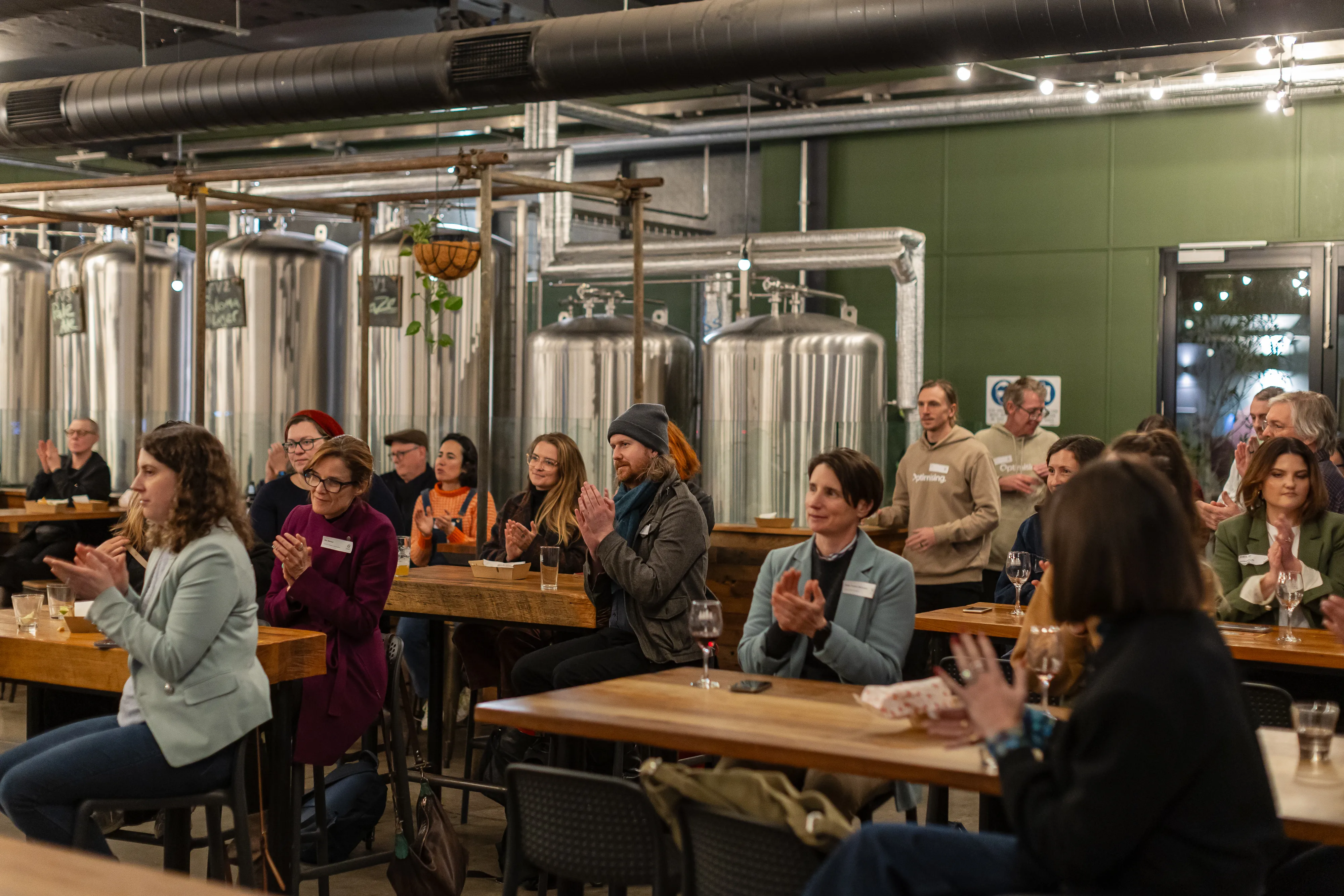 Our 1% for the Planet gathering in Brunswick